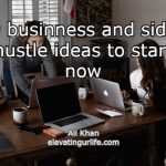 9 business and side hustle ideas o start now