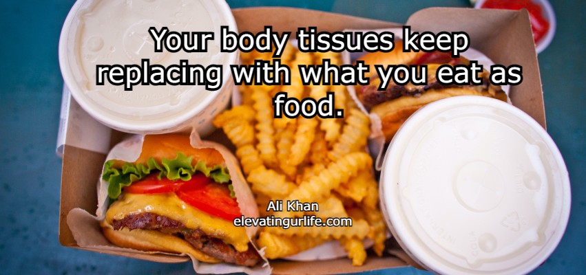 your body is what you eat