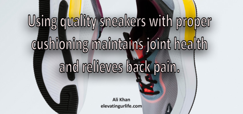 benefits of good sneakers